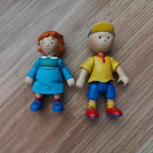 Caillou & Rosie figures